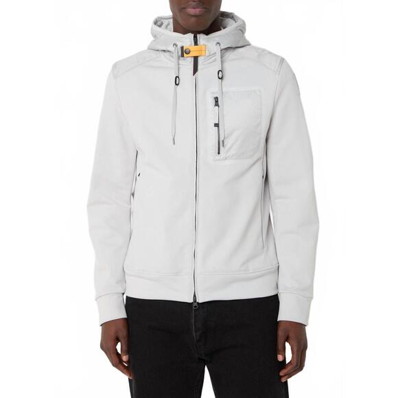PARAJUMPERS Other - NEW PARAJUMPERS marcel jacket with hood and chest pocket in light gray